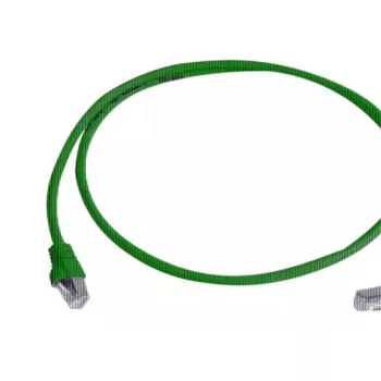 Verkkokaapeli Telegärtner Cat.7 MP8 FS 600 LSZH 0,5 m vihreä