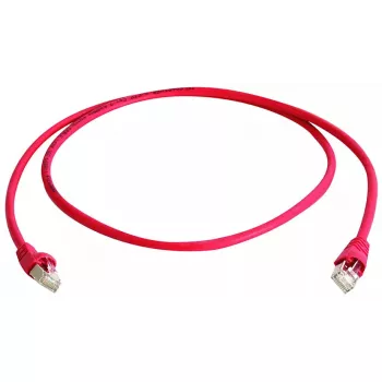Verkkokaapeli Telegärtner L00001A0167 punainen 1,5 m Cat6a S/FTP