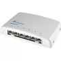Telegaertner MPD6-HS K Cat.6A minijakaja, 6x RJ45, alppivalkoinen