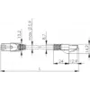 Telegärtner MP8 FS 500 Cat6a S/FTP -verkkokaapeli, RJ45-RJ45, 0,25 m