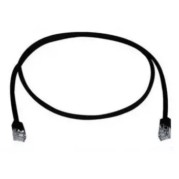 Verkkokaapeli Telegärtner MP8 FS 100-2.0 musta 2 m Cat5e F/UTP