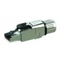 Telegärtner RJ-45-johtoliitin J00026A5000 Cat6a-kaapeleille, hopeanvärinen