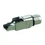 RJ-45-liitin Telegärtner J00026A5001 — hopea, Cat6a-kaapelille