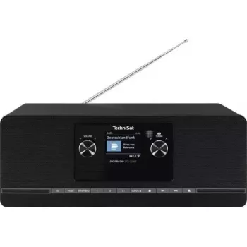 Digitaalinen pöytäradio TECHNISAT DigitRadio 372 CD BT musta CD-soittimella ja Bluetoothilla