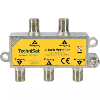 Signaalinjakaja TechniSat 0022/3111 75 Ω 5 - 2400 MHz
