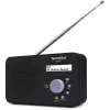 Kannettava radio TECHNISAT VIOLA 2 – DAB+ ja FM, LCD-näyttö, 1 W, 3,5 mm liitäntä, musta