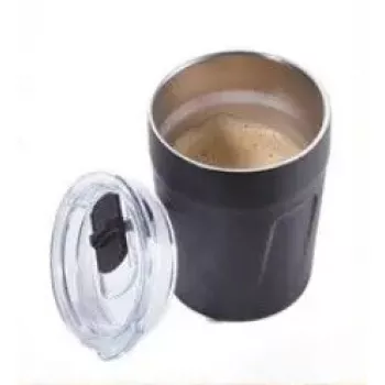 TROIKA ESPRESSO DOPPIO 160 ml musta ruostumaton teräs