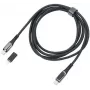 Latauskaapeli TROIKA SPEEDY XL musta – USB-lataus- ja datakaapeli, malli CBL20/BK