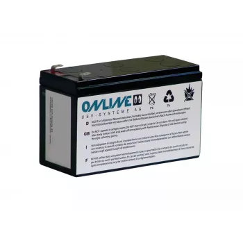 UPS-akku ONLINE USV-Systeme BCZ1000 1 kpl harmaa 7,9 kg