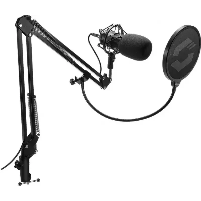 Studiomikrofoni SPEEDLINK Volity Ready musta