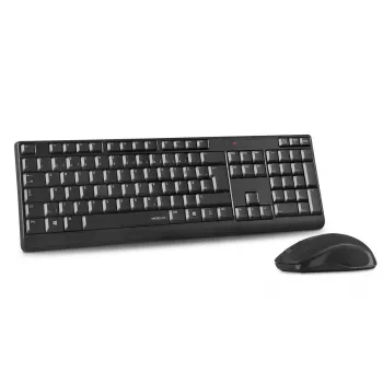 Näppäimistö-hiiri-sarja SPEEDLINK Niala Universal RF Wireless QWERTZ norja musta