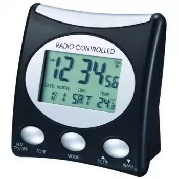 Digitaalinen herätyskello Technoline WT 221 T musta 12/24h LCD