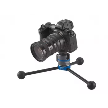 Jalusta Novoflex BasicPod Mini digitaali-/filmikameroille musta sininen