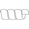 Kaapelin eristysputki HellermannTyton 162-20250, musta, 1 m, 1 kpl