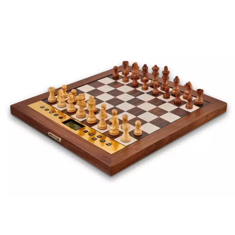 Shakkipeli Millennium The King Performance Desktop International 32x32 cm