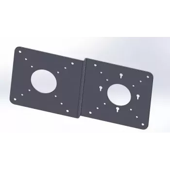 Asennussarja ALLNET VESA_MINIPC_PLATE musta
