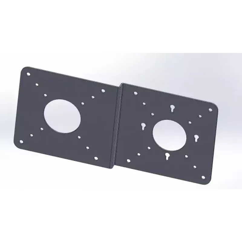 Asennussarja ALLNET VESA_MINIPC_PLATE musta