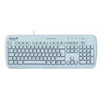 Näppäimistö Medigenic Essential VM9205 Medical USB PS/2 saksa valkoinen