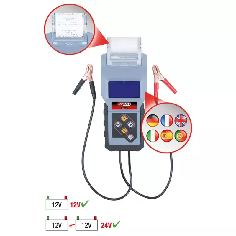 Paristotestari KS Tools 550.1646 musta sininen 1,5 kg