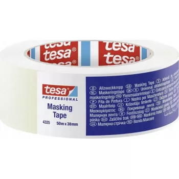 Maalarinteippi Tesa 04325 valkoinen 50 m × 38 mm yleiskäyttöinen