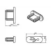 Liitännän suojakupu USB Micro-B DeLOCK 64007