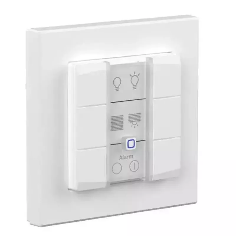Seinäpainikepaneeli eQ-3 Homematic IP seinäpainike 6-kertainen muovi valkoinen