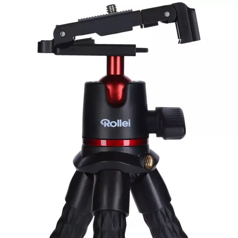 Jalusta Rollei Monkey Pod 2 älypuhelimelle/digikameralle musta
