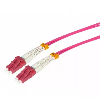 Kuitukaapeli Tecline 798SS00 SC OM4 0,5 m pinkki violetti