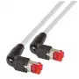 Verkkokaapeli EFB Elektronik K4137GR.15 RJ-45 Cat6a 15m harmaa