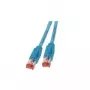 Verkkokaapeli EFB Elektronik 5 m RJ-45 Cat6a sininen