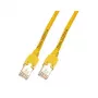 Verkkokaapeli EFB Elektronik K8075.5 RJ-45 Cat5e 5 m keltainen