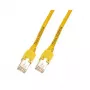 Verkkokaapeli EFB Elektronik K8075.7,5 RJ-45 Cat5e 7,5 m keltainen