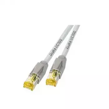 EFB Elektronik K8560GR.15 RJ45-verkkokaapeli, Cat.6A S/FTP, 15 m, harmaa