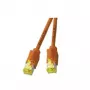 Verkkokaapeli EFB Elektronik 10 m RJ45 Cat6a oranssi