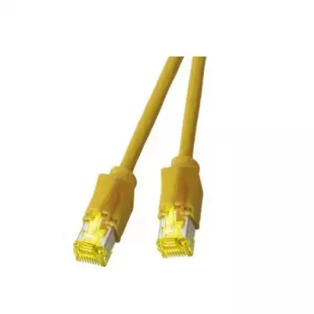 EFB Elektronik K8580GE.1,5 RJ45-patchkaapeli, Cat.6A S/FTP, 1,5 m, keltainen