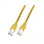 Verkkokaapeli EFB Elektronik RJ45 S/UTP Cat5e 2 m keltainen