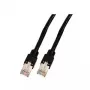 Verkkokaapeli EFB Elektronik 2 m Cat.5e RJ-45 RJ-45 musta