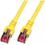 Verkkokaapeli EFB Elektronik 10 m Cat6 RJ-45 RJ-45 keltainen
