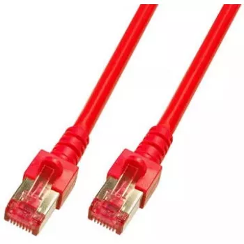 Verkkokaapeli EFB Elektronik 10 m RJ-45 Cat6 punainen