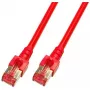 Verkkokaapeli EFB Elektronik 10 m RJ-45 Cat6 punainen