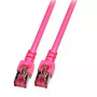 Verkkokaapeli EFB Elektronik K5519.15 RJ-45 Cat6 15 m magenta