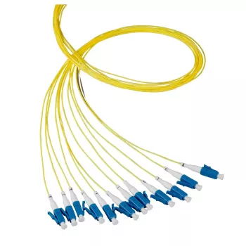 Kuituvalokaapeli EFB Elektronik O0480.2 2 m LC keltainen