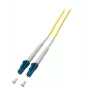 Kuituvalokaapeli EFB Elektronik O0948.2 2 m LC I-V(ZN) H keltainen