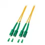 Kuitukaapeli EFB Elektronik O2561.15 15 m SC keltainen