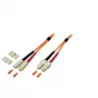 Kuitukaapeli EFB Elektronik O6423.050 0,5 m SC oranssi
