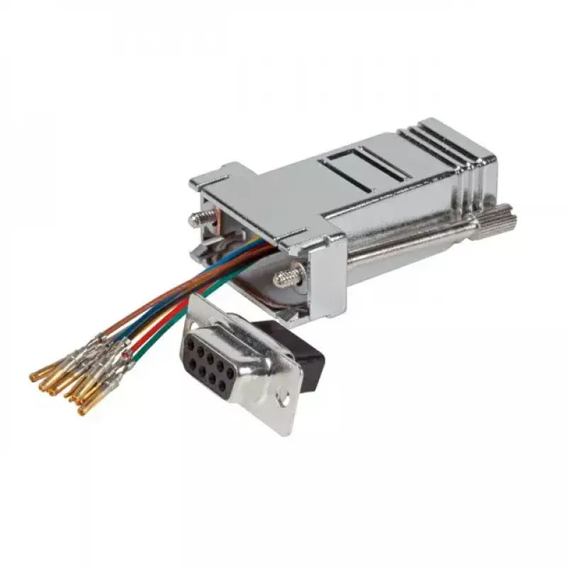 Kaapeliadapteri EFB Elektronik ETM23067 — DB-09–RJ-45, harmaa
