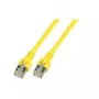 Verkkokaapeli EFB Elektronik RJ45 S/FTP Cat5e 3 m keltainen