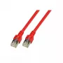 EFB Elektronik K5458.1,5 RJ45 patch-kaapeli, Cat.5e SF/UTP, 1,5 m, punainen