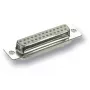 D-Sub-kaapeliliitin EFB Elektronik 28614.1, hopea, tinatut koskettimet