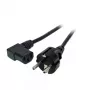 Kaapeli EFB Elektronik Schuko 180° - C13 90° 5 m